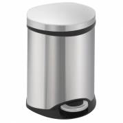 Pedalspand, EKO Shell-bin, 6 l, st&Atilde;&yen;l mat *Denne vare tages ikke retur*