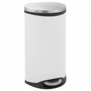 Pedalspand, EKO Shell-bin, 30 l, hvid *Denne vare tages ikke retur*