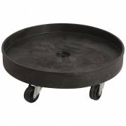 Vogn, Rubbermaid Brute, sort, med kant, til 37,5l, 75,7l, 121,1l, 166,5l og 208,2l *Denne vare tages ikke retur*