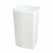 Pedalspand, 60 l, hvid *Denne vare tages ikke retur*