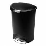 Pedalspand, Simplehuman, 50 l, sort *Denne vare tages ikke retur*