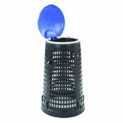 Affaldsstativ, 110 l, sort *Denne vare tages ikke retur*