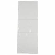 Sengebordspose, 10 l, hvid, LDPE/virgin, 25x65cm
