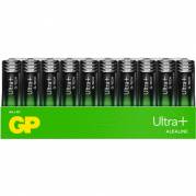 Batteri, GP Ultra Plus, Alkaline, AA, 1,5V, 40-pak