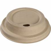 Drikkel&aring;g, ABENA Gastro, &Oslash;8cm, brun, bagasse, WR
