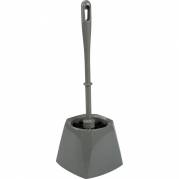 Toiletbørste, Minatol, 35cm, Ø8cm, grå, genanvendt plast