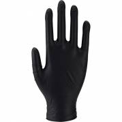 Engangshandske, Essentialz, XL, sort, nitril, pudderfri