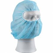 Balaklavahue, ABENA, One size, bl&aring;, PP, usteril, engangs