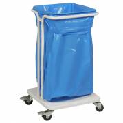 Affaldsstativ, Sækko-Boy, 40 l, hvid