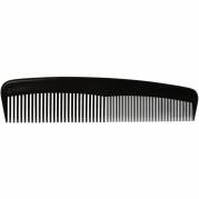 Kam, 17x4cm x 5mm, sort