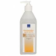 Kirurgisk h&Atilde;&yen;nddesinfektion, ABENA, 600 ml, 85% ethanol, 0,5% Clorhexidin Digluconat,flaske med pumpe