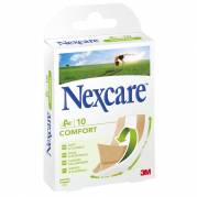 H&Atilde;&brvbar;fteplaster, Comfort Strips, 10x6cm, latex/PU-skum/acrylat/rayon, steril