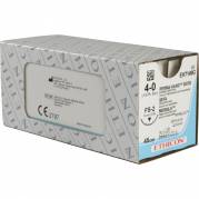 Sutur, Silk, 45cm, sort, fibroin, 4-0, FS-2 n&Atilde;&yen;l, multifil *Denne vare tages ikke retur*