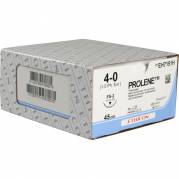Sutur, Prolene, 45cm, bl&Atilde;&yen;, PP, 4-0, FS-2 n&Atilde;&yen;l, monofil, EH7151H