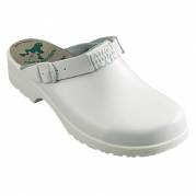 Tr&Atilde;&brvbar;sko, Euro-Dan Flex, 37, hvid, SRC, O1, uden h&Atilde;&brvbar;lkappe, h&Atilde;&brvbar;lrem, stigegreb, vidde 13 *Denne vare tages ikke retur*