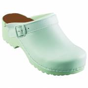 Tr&Atilde;&brvbar;sko, Danclog, 43, hvid, SRC, O1, uden h&Atilde;&brvbar;lkappe, h&Atilde;&brvbar;lrem, stigegreb, vidde 12 *Denne vare tages ikke retur*