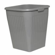 Papirkurv, Bantex, 25 l, gr&Atilde;&yen;, til tungt affald