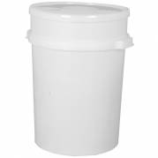 Affaldsspand, 50 l, hvid