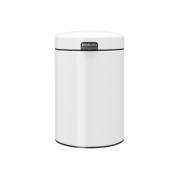 Hygiejne beholder, Brabantia newIcon, 3 l, hvid, med inderspand i plast, soft close l&Atilde;&yen;g, forberedt til v&Atilde;&brvbar;gmontering inkl. materiale til montering *Denne vare tages ikke retur*