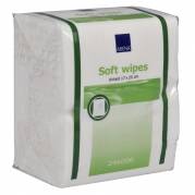 Papirvaskeklud, ABENA, 1-lags, 20x17cm, hvid, engangs *Denne vare tages ikke retur*