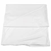 Dynebetr&aelig;k, ABENA Comfort, 200x135cm, hvid, brandh&aelig;mmende