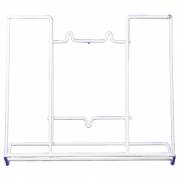 Dispenser, hvid, metal, til h&Atilde;&yen;ndkl&Atilde;&brvbar;deark