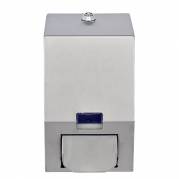 Dispenser, SCJ Professional, 1000 ml, s&Atilde;&cedil;lv, metal, manuel, rustfri