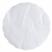 Fadpapir, &Atilde;&tilde;21cm, 40 g/m2, hvid, papir, pr&Atilde;&brvbar;get, rund