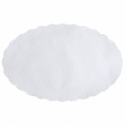 Fadpapir, 24x36cm, 40 g/m2, hvid, papir, pr&Atilde;&brvbar;get, oval