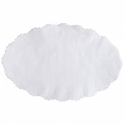 Fadpapir, 26x40cm, 40 g/m2, hvid, papir, pr&Atilde;&brvbar;get, oval