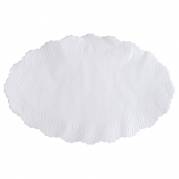 Fadpapir, 19x29cm, 40 g/m2, hvid, papir, pr&Atilde;&brvbar;get, oval