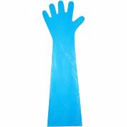 Veterin&aelig;rhandske, Abena, One size, bl&aring;, LDPE