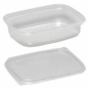 Plastbakke, 10,5x8x2,5cm, 125 ml, 125 ml, klar, PP