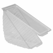 Sandwichbakke, 18,3x7,8x7,7cm, klar, RPET, med h&Atilde;&brvbar;ngslet l&Atilde;&yen;g, 4 skiver