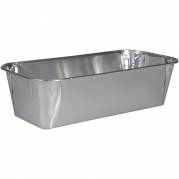 Alu-form, 23,2x10,4x6cm, 1000 ml, aluminium, 1000 ml, rektangul&Atilde;&brvbar;r, smooth wall
