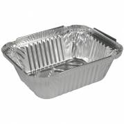 Aluminiumsbakke, 12,3x9,6x3,3cm, 250 ml, aluminium, 250 ml, rektangul&Atilde;&brvbar;r