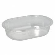 Bakke, 17,6x11,6x4,5cm, 525 ml, klar, APET, 1-rums, 525 ml, menuserie, biret *Denne vare tages ikke retur*