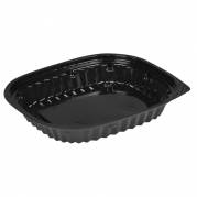 Sushi bakke, ABENA, 17,7x15x2,7cm, 300 ml, sort, PS, lille