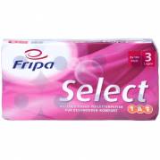 Toiletpapir, Select, 3-lags, 23,4m x 10cm, &Atilde;&tilde;12cm, hvid, 100% nyfiber