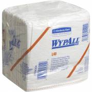 Industriaft&Atilde;&cedil;rring, Kimberly-Clark Wypall L40, 1-lags, 33x31,7cm, hvid, nonwoven