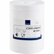 Håndklæderulle, ABENA Care-Ness Excellent, 2-lags, Mini, 72m x 20cm, Ø13cm, hvid, nyfiber, uden hylse