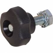 H&Atilde;&yen;ndgreb, Tina Trolleys, 6mm, &Atilde;&tilde;25mm, sort, galvaniseret st&Atilde;&yen;l/PA, komplet *Denne vare tages ikke retur*