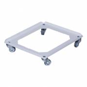 Vogn, Tina Trolleys, 438x371x92mm, hvid, pulverlakeret st&Atilde;&yen;l, til &Atilde;&cedil;l- /sodavandskasse *Denne vare tages ikke retur*