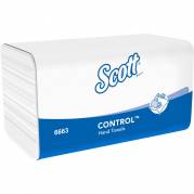 H&Atilde;&yen;ndkl&Atilde;&brvbar;deark, Kimberly-Clark Scott, 1-lags, Z-fold, 31,5x21,5cm, 10,5 cm, hvid, blandingsfibre
