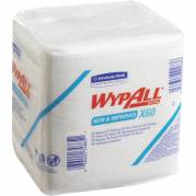 Industriaft&Atilde;&cedil;rring, Kimberly-Clark WyPall X60, 1-lags, 30,5x31,8cm, hvid, nonwoven