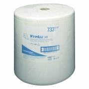 V&Atilde;&brvbar;rkstedsrulle, Kimberly-Clark Wypall L40, 3-lags, 380m x 37cm, &Atilde;&tilde;38cm, hvid, 100% genbrugspapir