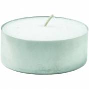 Fyrfadslys, Duni, &Atilde;&tilde;3,8cm, hvid, 4 timer, paraffin *Denne vare tages ikke retur*