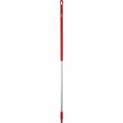 Skaft med gevind, Vikan, 1510mm, &Atilde;&tilde;31mm, r&Atilde;&cedil;d, PP/aluminium