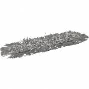 Fugtmoppe, Vikan Damp 43, gr&Atilde;&yen;, mikrofiber, 40 cm, med velcro