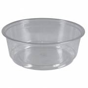 Plastbæger, ABENA Cater-Line, TowerPac, 4,7cm, Ø12cm, 250 ml, klar, RPET, med skruebund